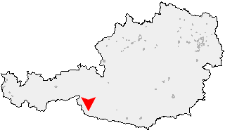 Karte von Abfaltersbach