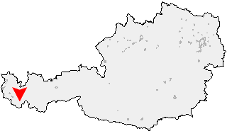 Karte von Galtür