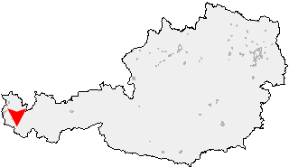 Karte von Sankt Gallenkirch