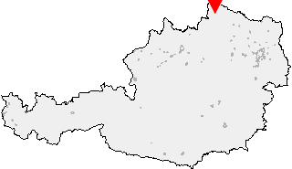 Karte von Pfaffenschlag bei Waidhofen an der Thaya