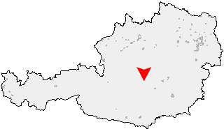 Karte von Sankt Johann am Tauern