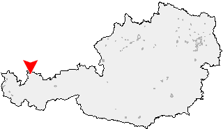 Karte von Haldensee