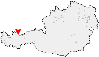 Karte von Ehrwald