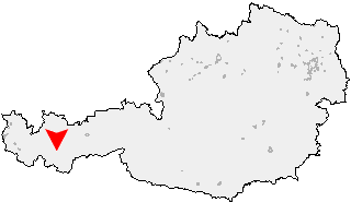 Karte von Kaunertal