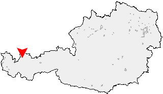 Karte von Stanzach
