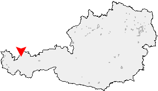 Karte von Vorderhornbach