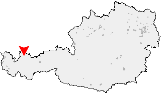 Karte von Weißenbach am Lech