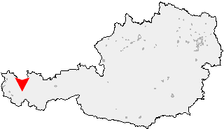 Karte von Sankt Anton