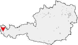 Karte von Bürs