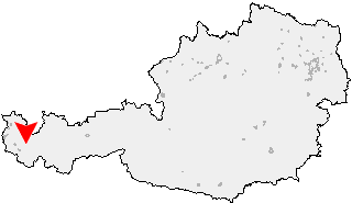 Karte von Klösterle