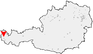 Karte von Thüringerberg